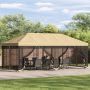 Paviljonas su šoninėmis sienelėmis 6 x 3 m Kreminė