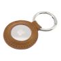 Fixed | Case for AirTag | Genuine cowhide | Brown