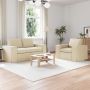Sofa 2 pcs Kreminė 182 x 80 x 82 cm audinys