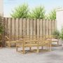 Lauko sofos komplektas 8 pcs Balta 325 x 166,5 x 73 cm