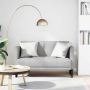 Dvivietė sofa, debesų pilka, 111 cm, audinys