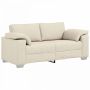Sofa Smėlio 180 x 80 x 82 cm Lino mišinio audinys