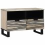 TV vienetai su stalčių Balta 70 x 33 x 46 cm Apdirbta mediena