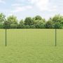 Tvora su stulpais Žalia 1 x 10 m Plienas ir PVC