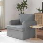 Sofa Šviesiai pilka 84 x 80 x 85 cm audinys