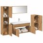 5 dalių vonios baldų komplektas Artisan Oak Engineered Wood