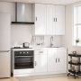 Virtuvės vienetas KALMAR 5 pcs Itin blizgi balta