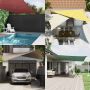 Lauko saulės šešėlio audinys Geltona ir balta 2 x 2 m