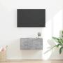 TV sieninė spintelė Betoninė 60 x 31 x 29.5 cm Apdirbta mediena