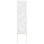 Sodo privatumo ekranas „Fretwork“ Balta 32 x 140 cm