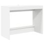 Lovos stalas Balta 100 x 45 x 75 cm Apdirbta mediena