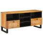 Televizoriaus spintelė Ruda 100 x 33 x 46 cm Kietas mango medis
