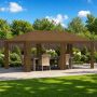 Paviljono uždanga 6 x 3 m Taupe Poliesteris 190 gsm