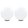 LED lempos, rutulio formos, 2vnt., sferinės, 50cm, PMMA