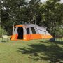 Šeimos palapinė Pilka ir oranžinė 762 x 655 x 218 cm tafta