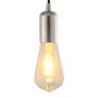 lempų laikikliai 2 vnt Satin Nickel E27