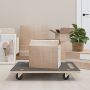 Transportavimo vežimėliai, 2vnt., 80x55x11,5cm, stačiakampiai