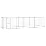 Lauko voljeras šunims, galvanizuotas plienas, 16,94m²