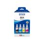 Epson 664 EcoTank 4-colour multipack | Epson C13T66464A | 664 EcoTank 4-colour multipack | Ink tank | Black, yellow, cyan, magenta