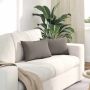 Sofa Pagalvės 2 pcs Taupe 50 x 30 cm audinys