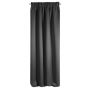 Užuolaida Logan Blackout juoda, juosta 135x270 cm
