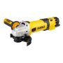 Kampinis šlifuoklis DeWalt DWE4257-QS 1500W, 125 mm