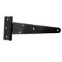 Vartų lankstas GB-LTH150 150X90X2,0 mm, juodas