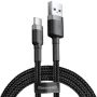 Kabelis BASEUS USB TypeA M, USB TypeC M, 2m, juodas