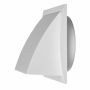 Išorinės ventiliacijos grotelės EUROPLAST ND10FV, baltos