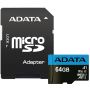 Atminties kortelė microSDHC 64GB C10 Premier ADATA