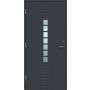 Lauko durys Andre 7r, 21x9 kairinės, pilkos (RAL7016)