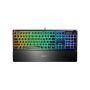 Žaidimų klaviatūra Steelseries Apex 3, anglų (US), juoda