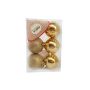 Plastik. eglutės žaisliukai CHRISTMAS TOUCH N3/6006AB-G, 6