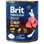 Konservuotas ėdalas šunims Brit Premium Beef with Tripe 800g