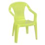 Vaikiška kėdė žalia, plastikinė Camelia 46225