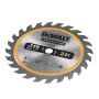 Diskinis medienos pjūklas DEWALT 115 mm, 24T