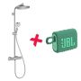 Termostatinis dušo komplektas Hansgrohe 26781000 + JBL