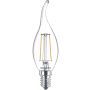 LED lemputė PHILIPS, B35, E14, 2 W, 250 lm, 2700 K