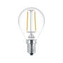 LED lemputė PHILIPS, P45, E14, 2 W, 250 lm, 2700 K