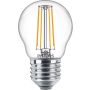 Lemputė Philips LED filamentinė, P45, E27, 4,3W, 470lm,2700K