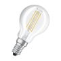 LED lemputė Osram Filamentinė, P45, 4W, E14, 2700K, 470lm