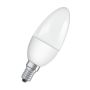LED lemputė Osram, B35, 5W, E14, 827, 470lm, dim, mat