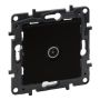 Antenos lizdas LEGRAND NILOE STEP, juodos spalvos