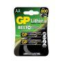 Elementai GP LITHIUM AA/LR06, 1,5V, 2 vnt.