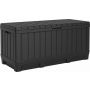 Plastikinė dėžė KENTWOOD, 350 l, ruda