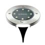 Šviestuvas Domoletti TH012D-2, 0.06W, IP44, sidabro