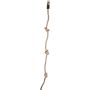 Laipiojimo virvė su mazgais Outlliner, S04-316 2.6 cm, rudos