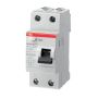 Srovės nuotėkio rėlė ABB FH202 AC, 2P, 40 A, 230 V, 30 mA