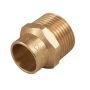 Žalvarinis lituojamas adapteris, 22×3/4", išorinis