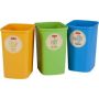 Rūšiavimo šiukšliadėžių rinkinys ECO FRIENDLY, 3 × 9 l